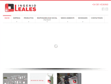 Tablet Screenshot of ingenioleales.com